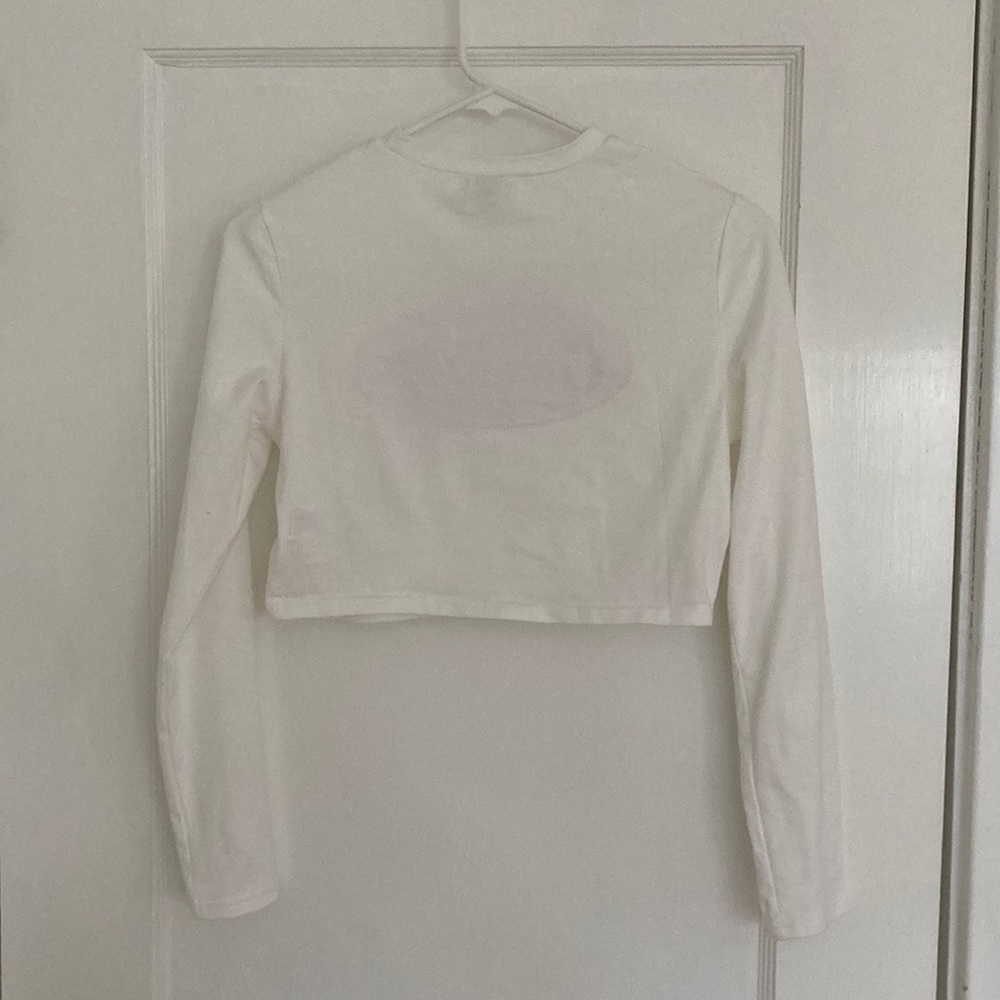 Long Sleeve California Shein Crop Top - Picture 10 of 12